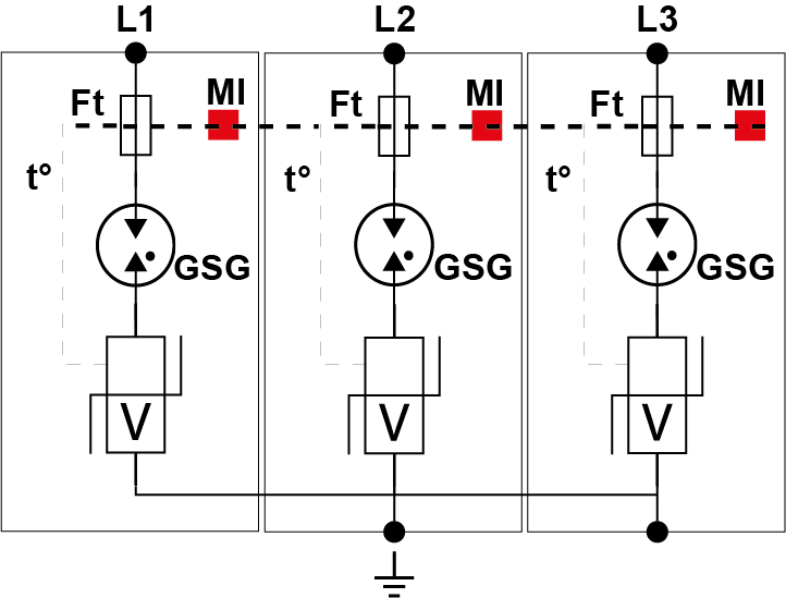Схема подключения DS133VG-230