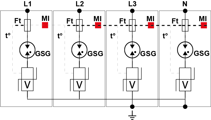 Схема подключения DS134VGS-120