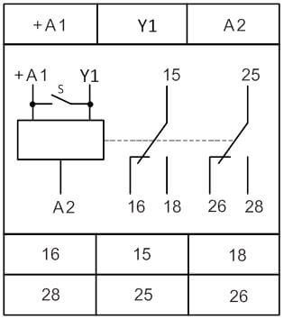 Схема подключения РВО-П2-M-15