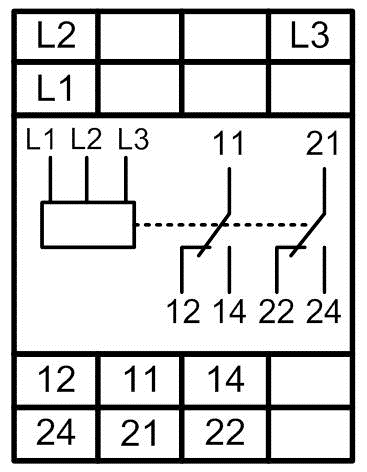 Схема подключения ЕЛ-13М-22