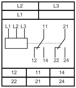 Схема подключения РКФ-М06-11