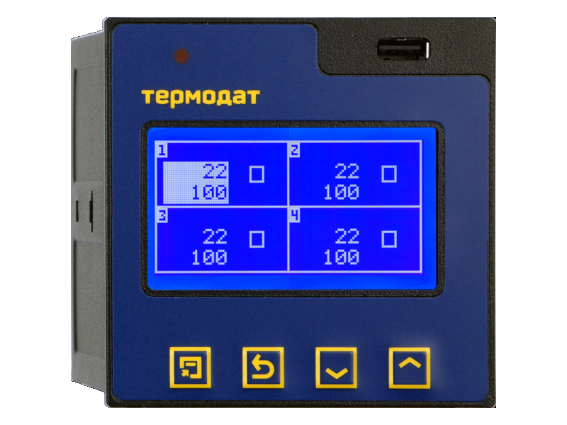 Схема подключения термодат 10к6